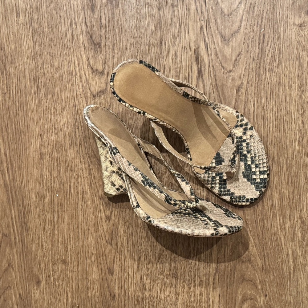 Yeezy Python Wedge Sandal